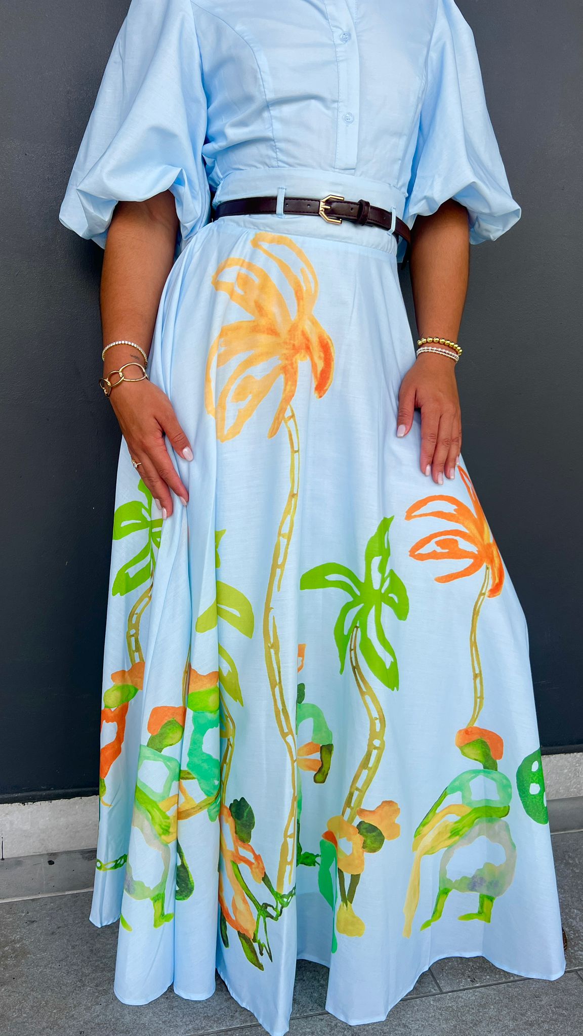 Tropical Summer Dress