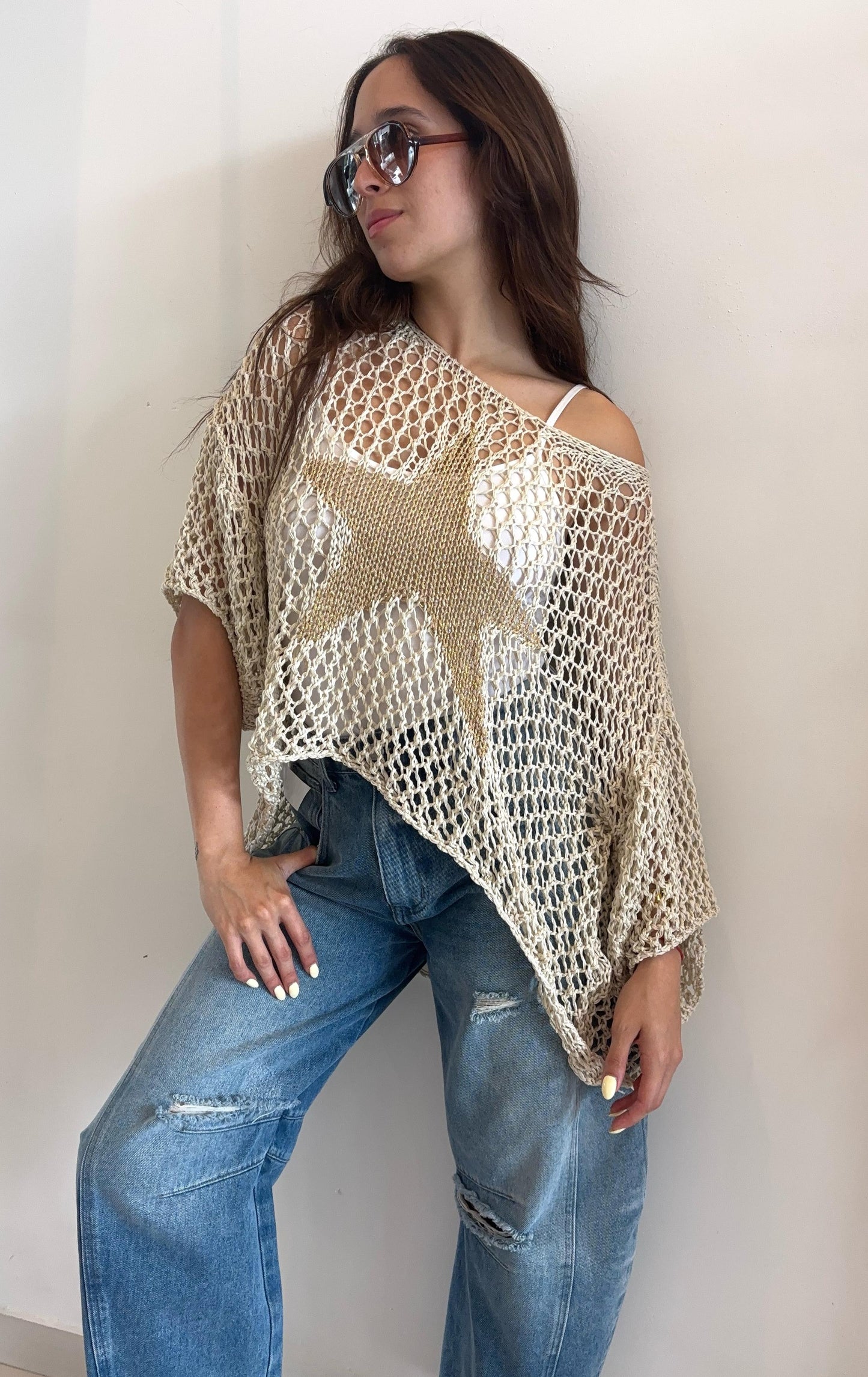 Oversized Star Top