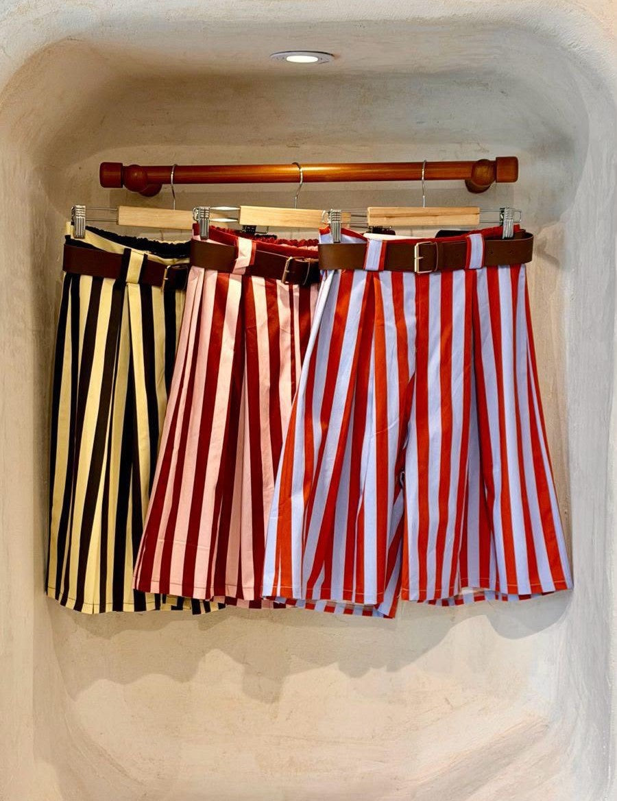 Stripe Bermuda