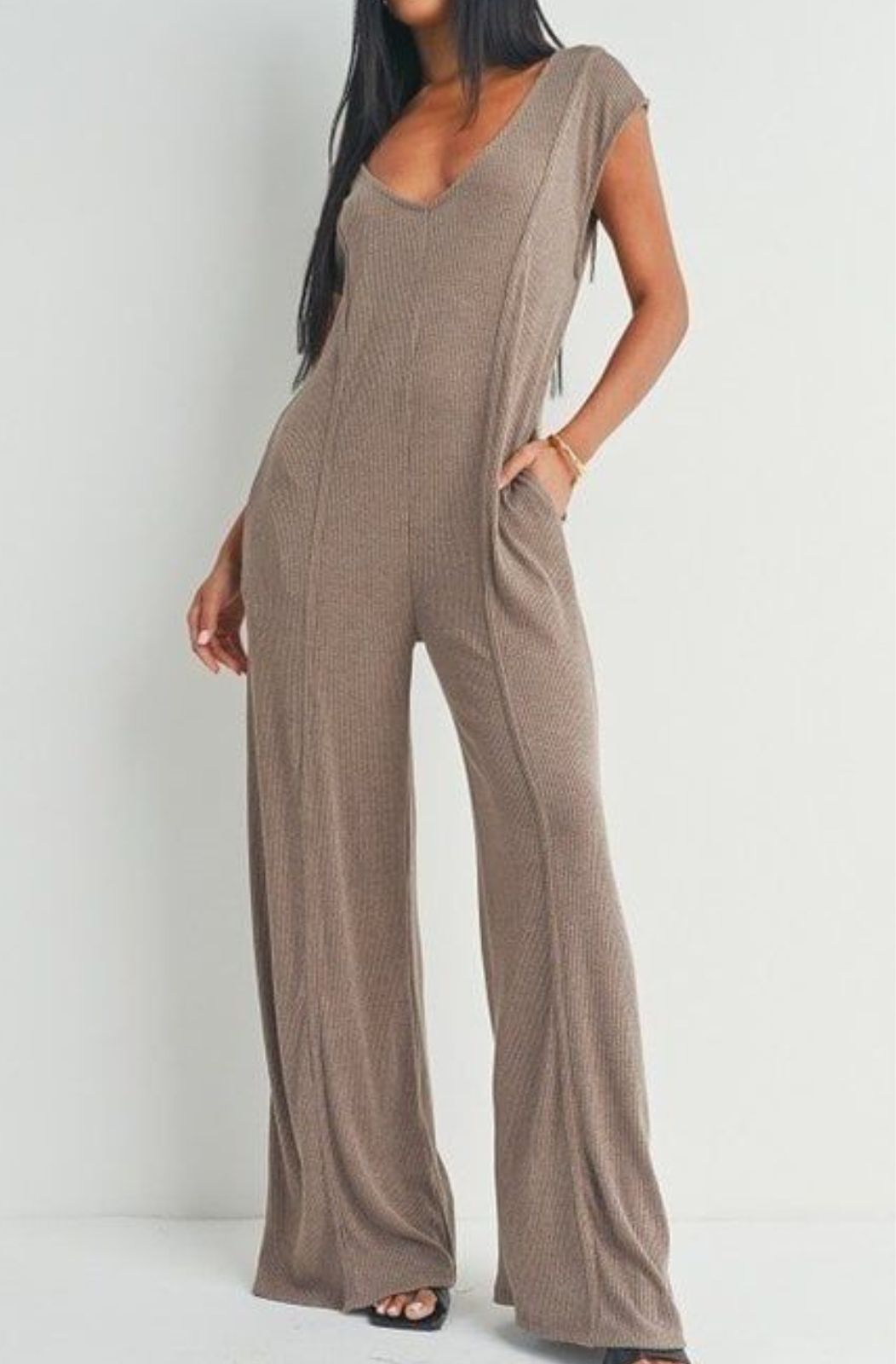 Distressed Jumpsuit