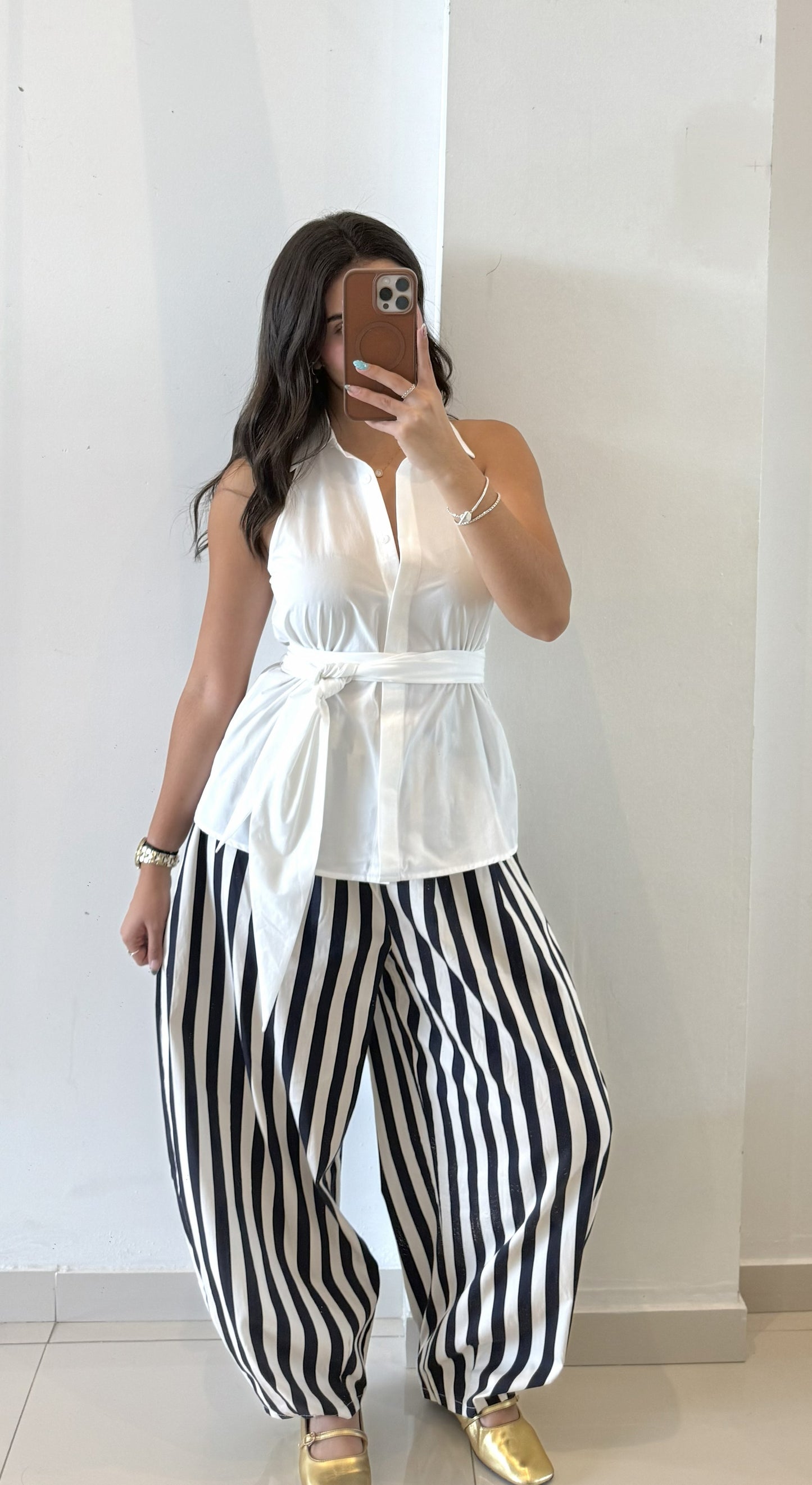 Martha White Blouse