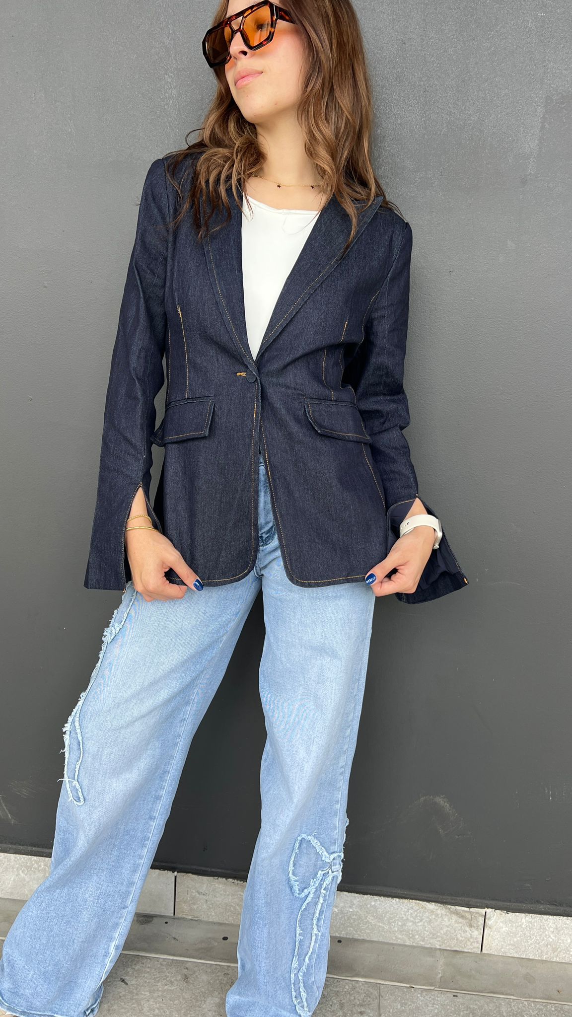 Denim Blazer