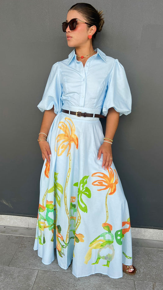Tropical Summer Dress