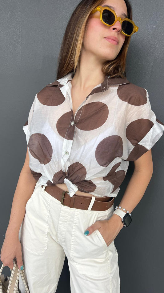Hellen Dots Blouse