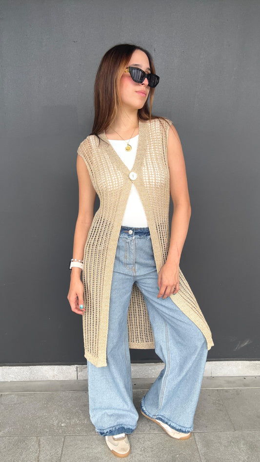 Knit Golden Cardigan