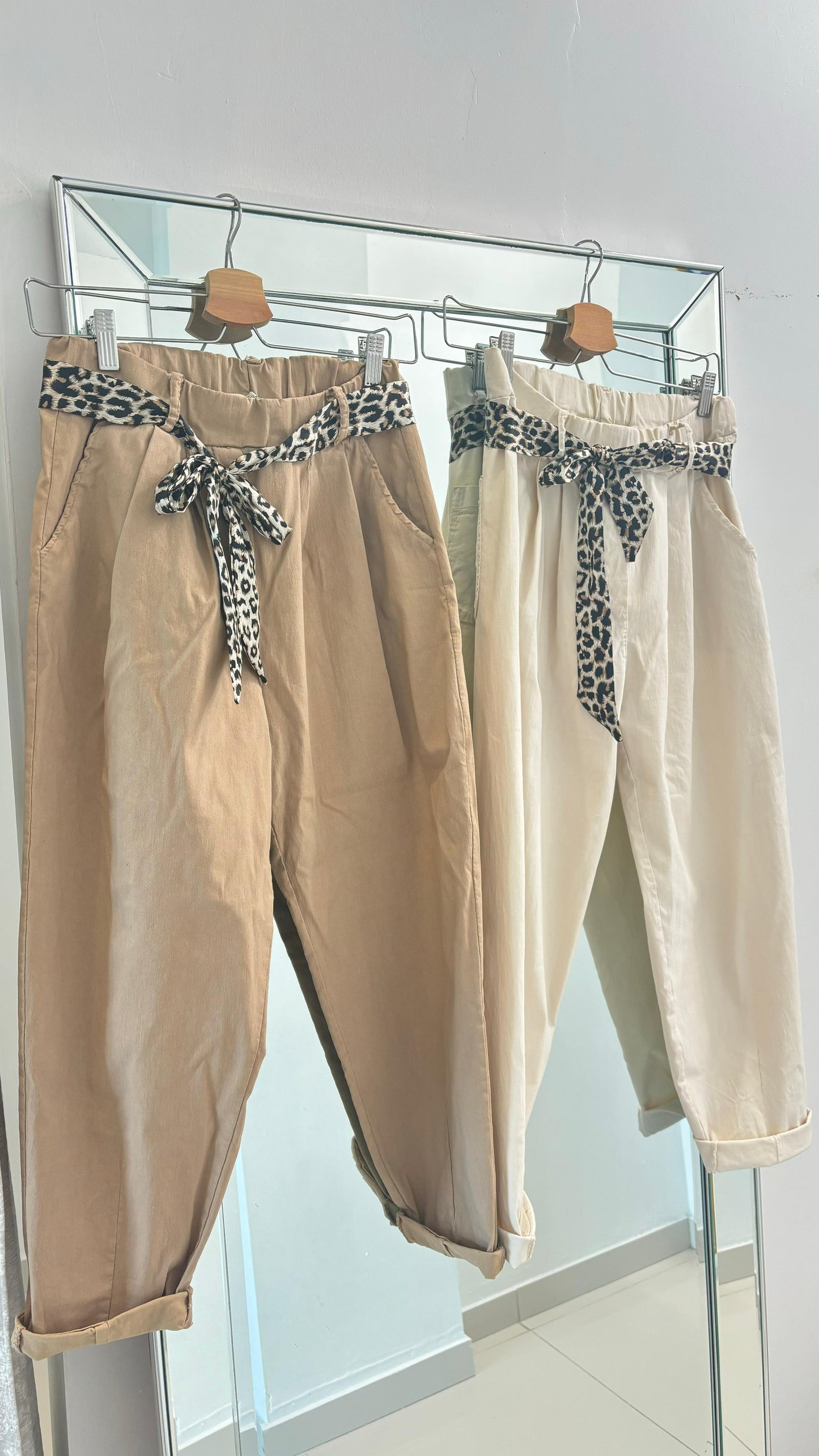 Baggy Animal Print Pants