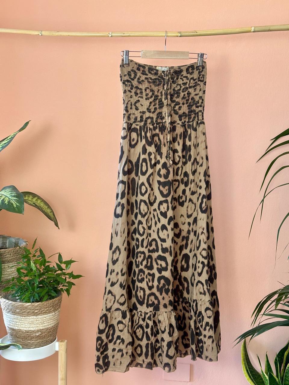 Animal Print Maxi Dress