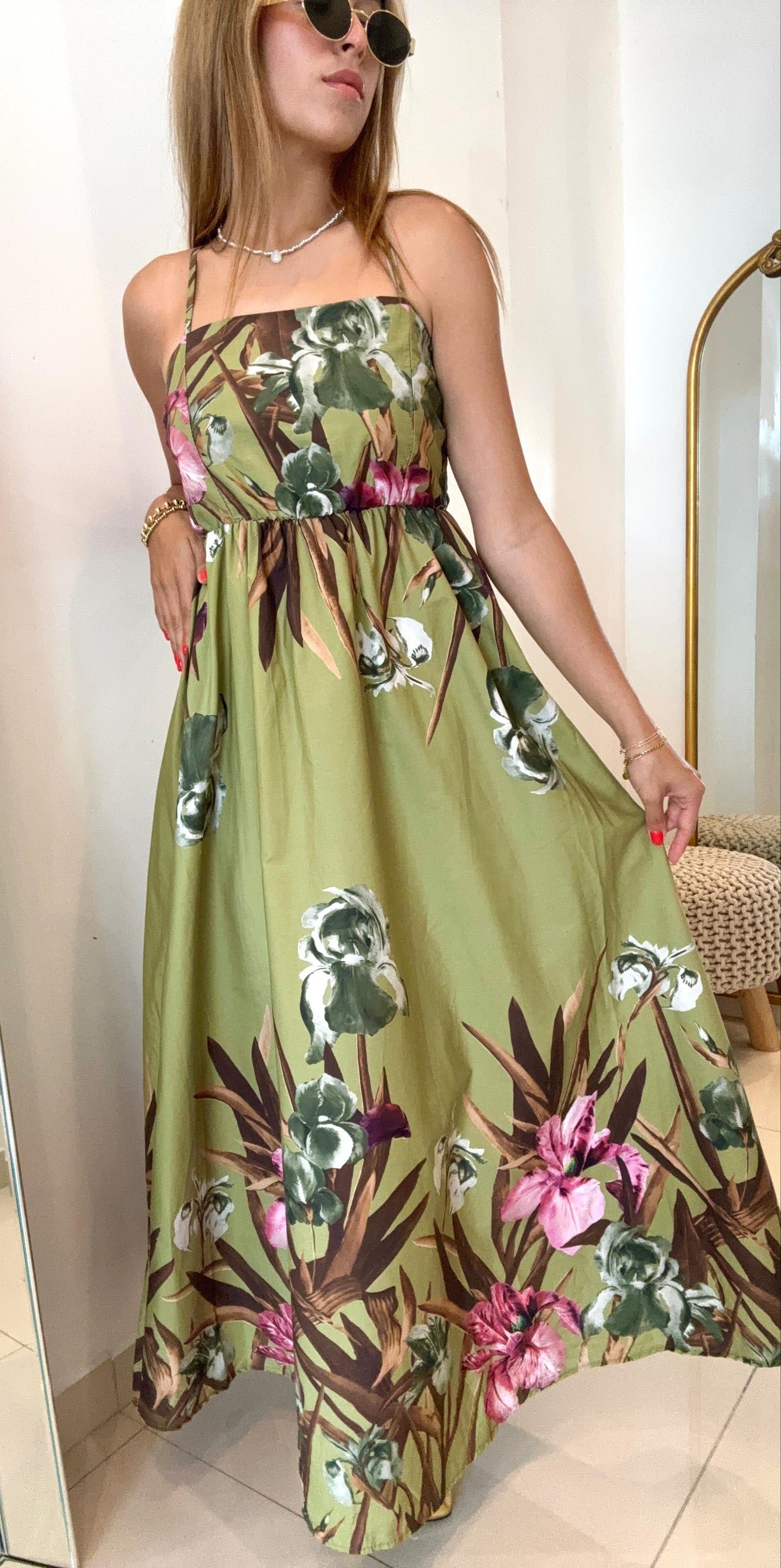 Giselle Tropical Maxi Dress