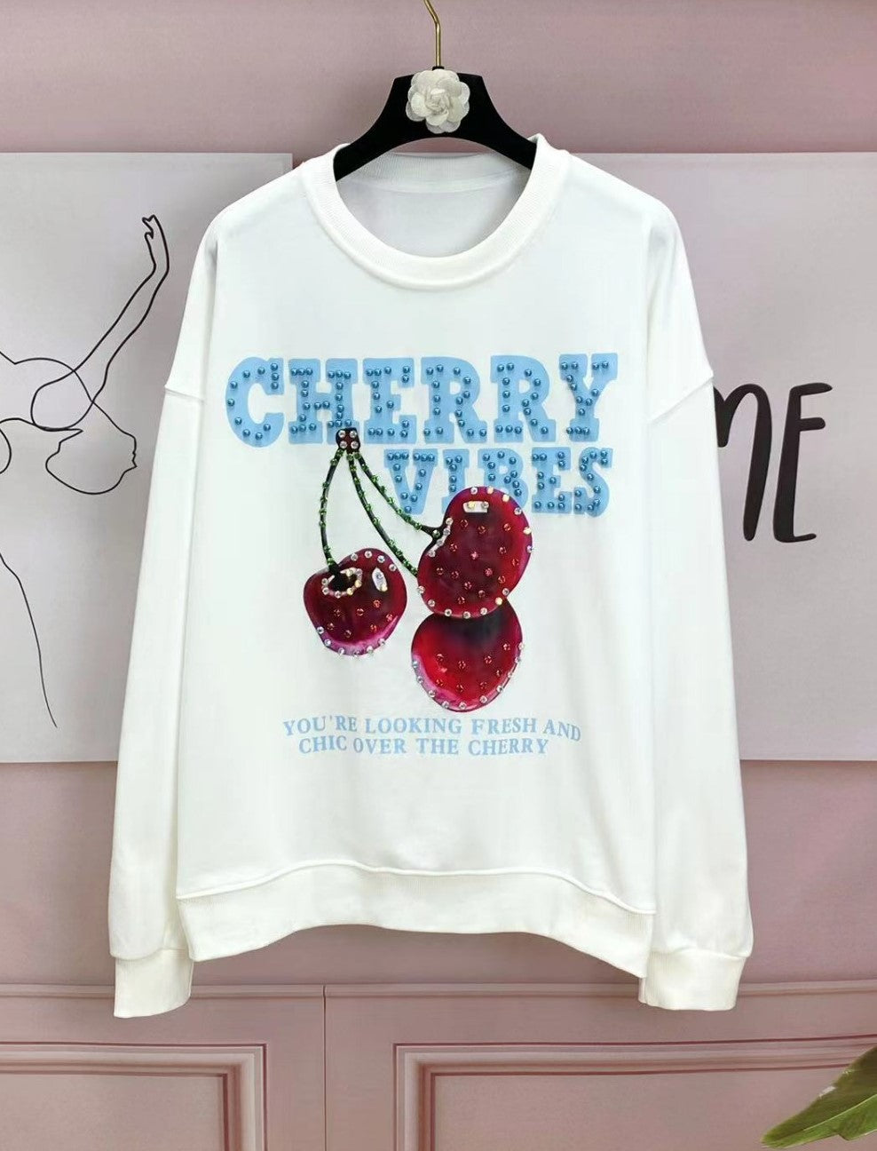 Cherry Vibes Sweatsthirt