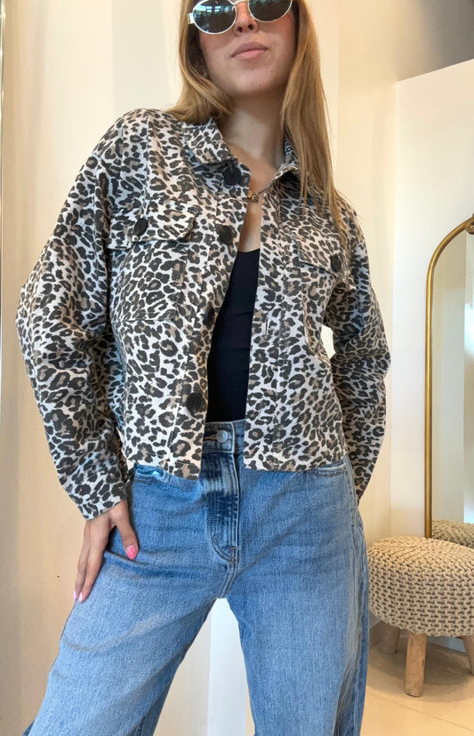 Animal Print Jacket