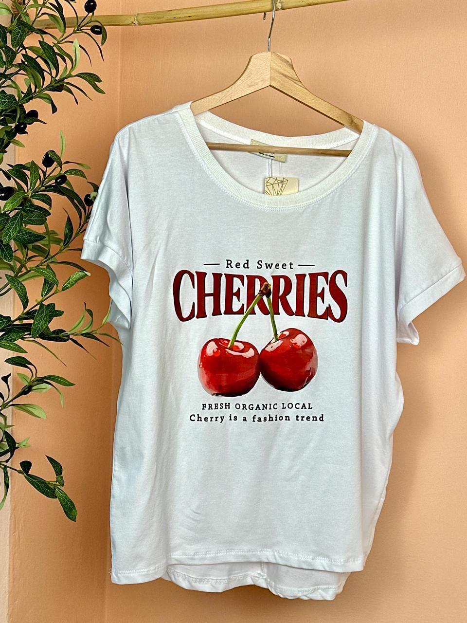 Oversized Cherry Tee