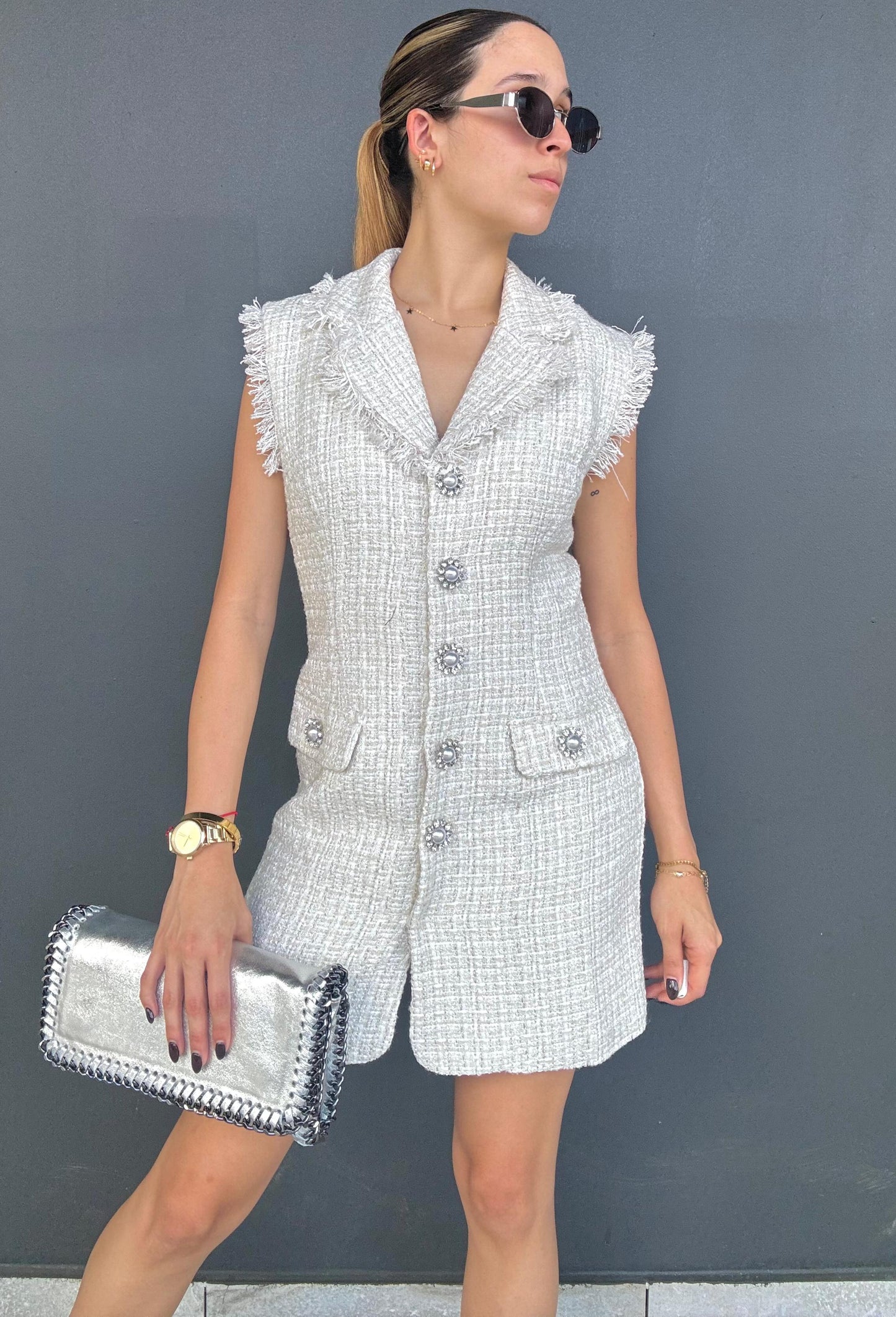 Pamela Tweed Dress