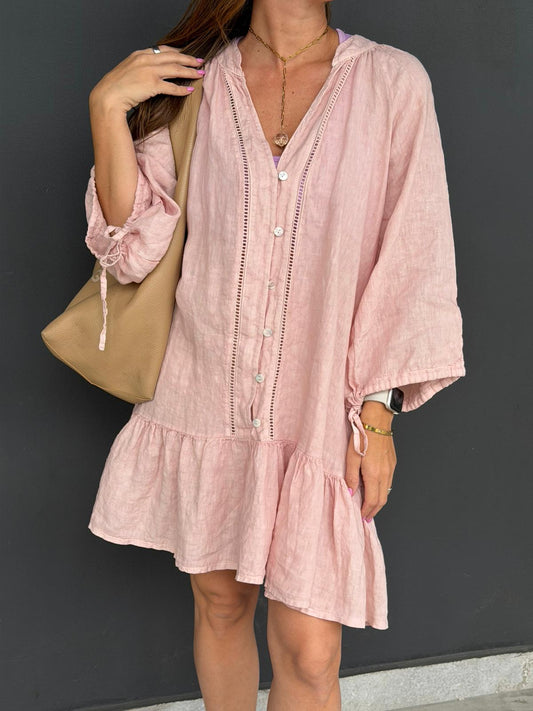 Linen Cute Dress