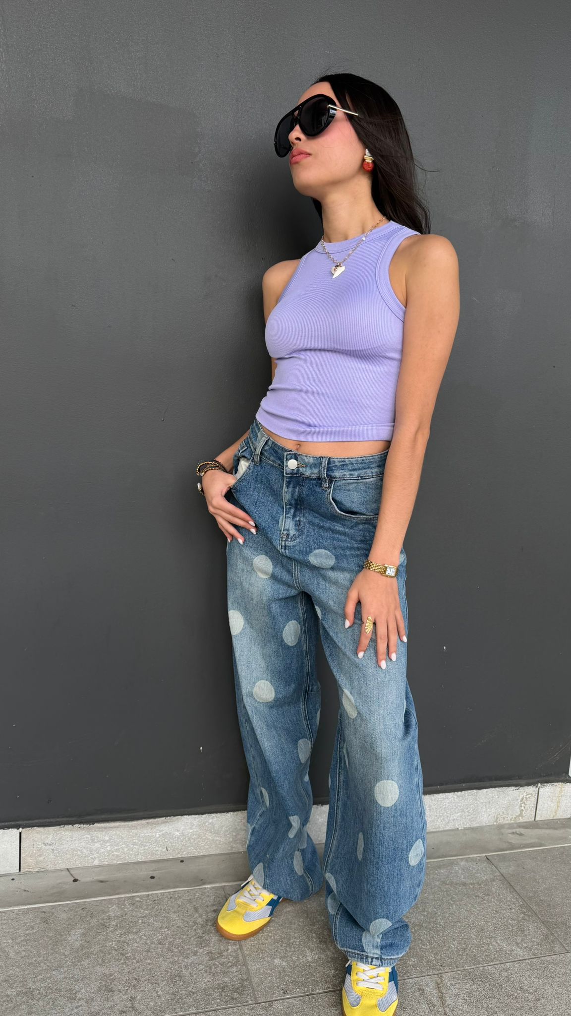Dots Relax Jeans