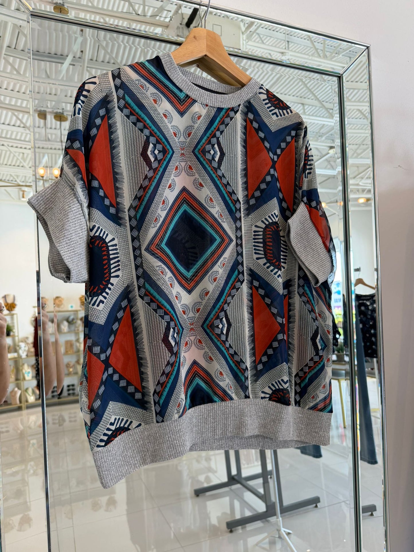 Coastal Collection Boxy Top Short Sleeve
