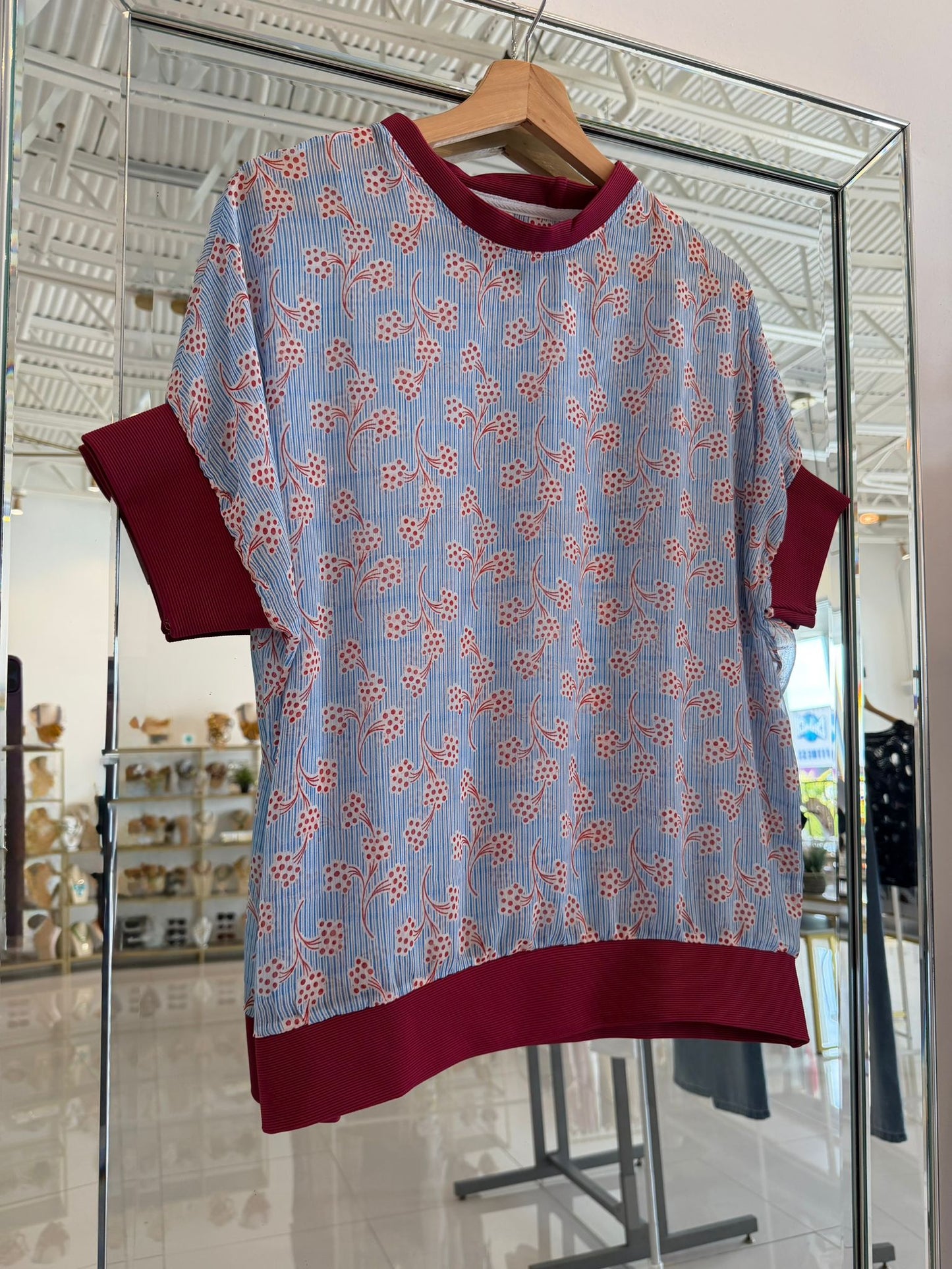 Coastal Collection Boxy Top Short Sleeve