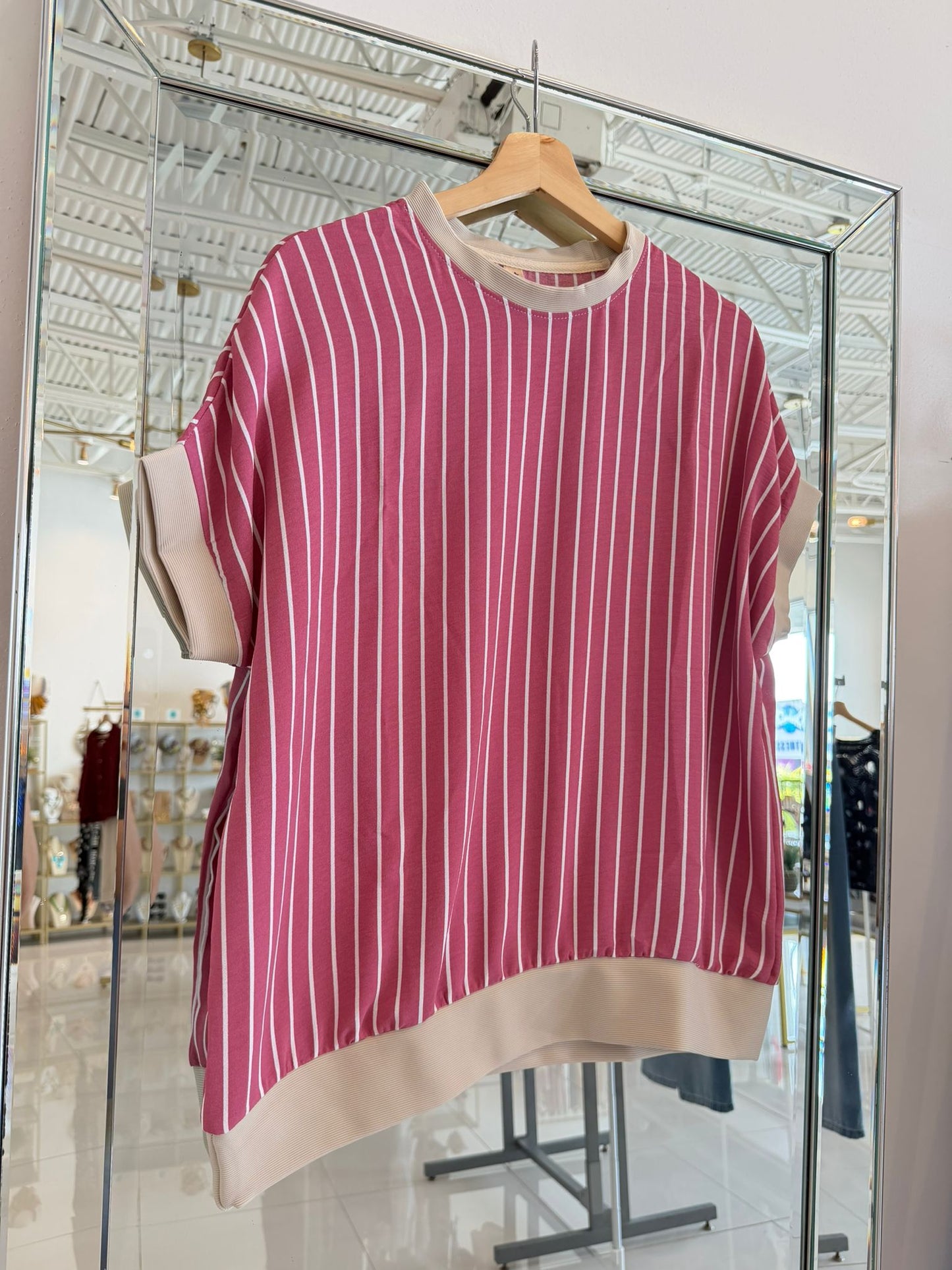 Coastal Collection Boxy Top Short Sleeve