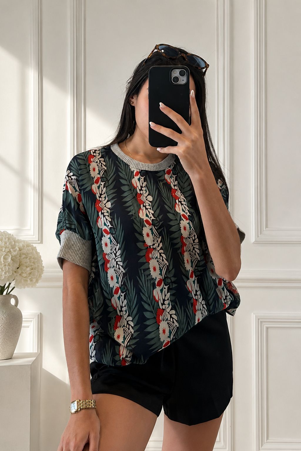Coastal Collection Boxy Top Short Sleeve