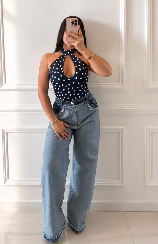 Polka Dots Top