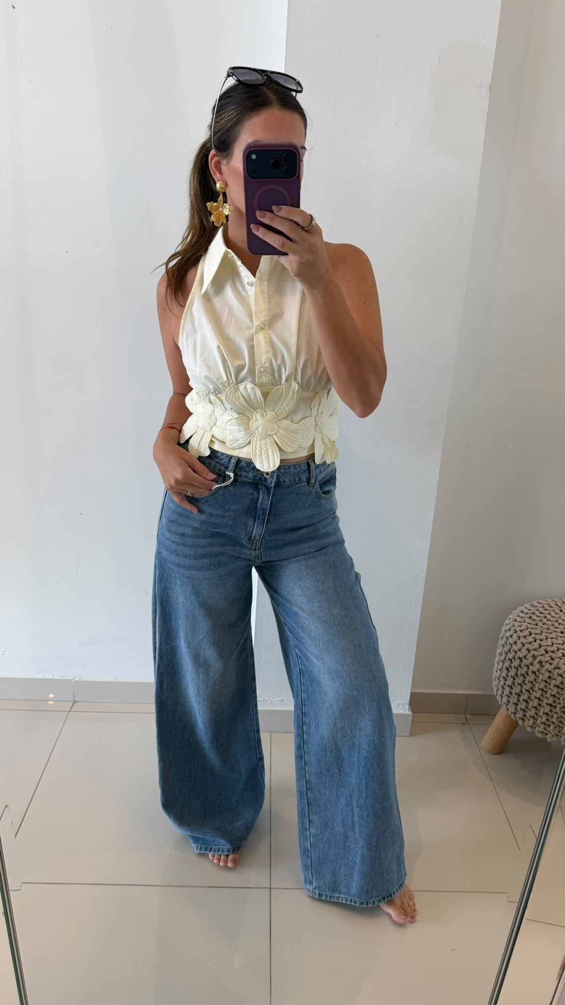 Daniela Flower Blouse