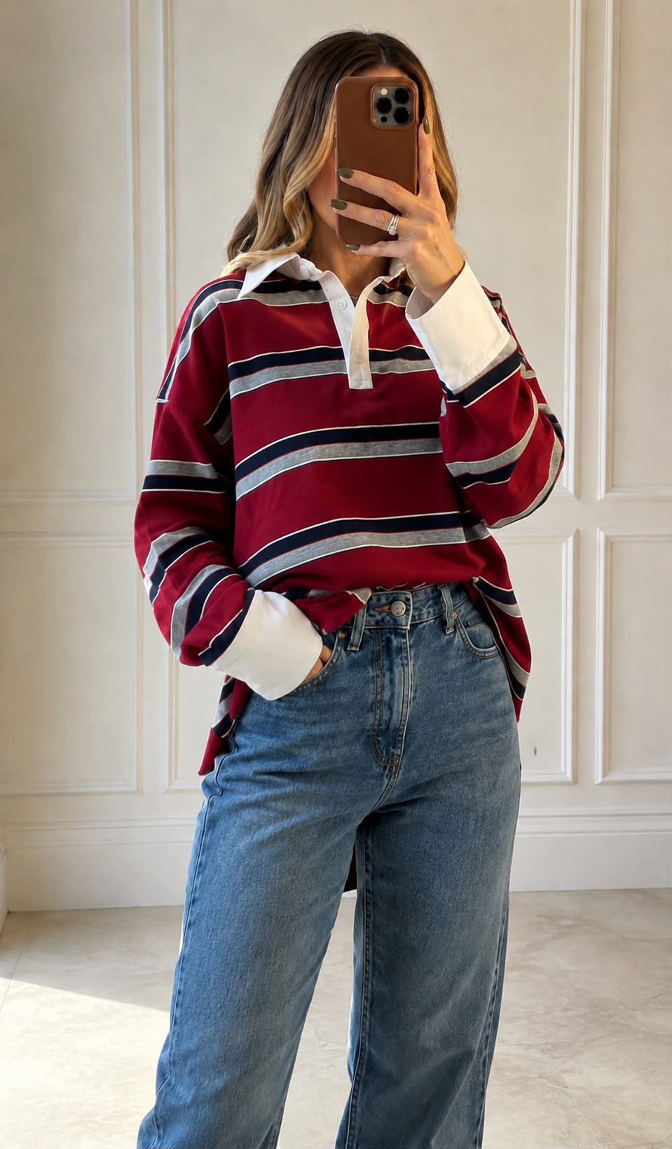 Polo Blouse