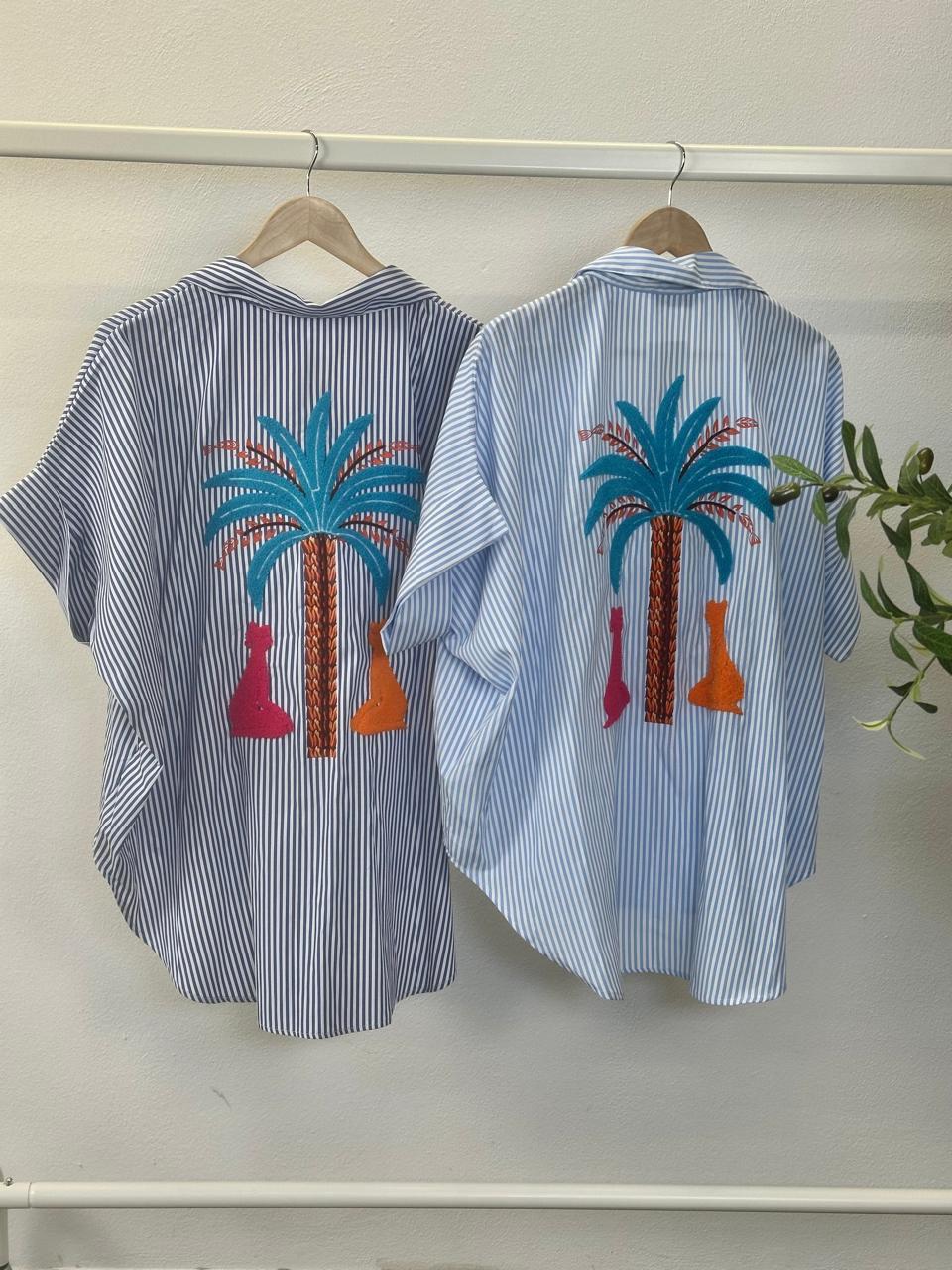 Spring Tropical Blouse and the BACK!!!