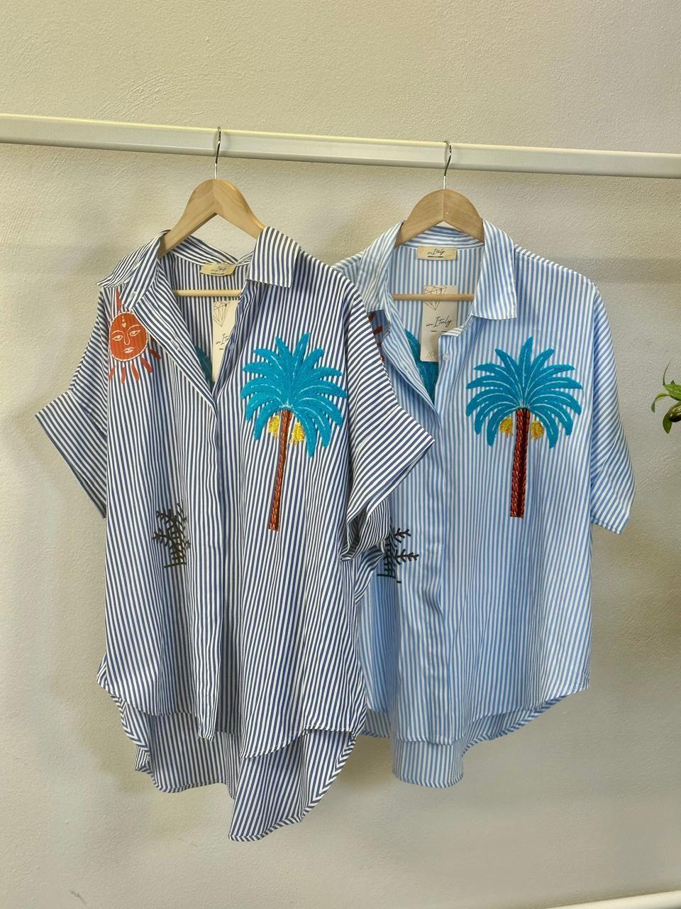 Spring Tropical Blouse and the BACK!!!