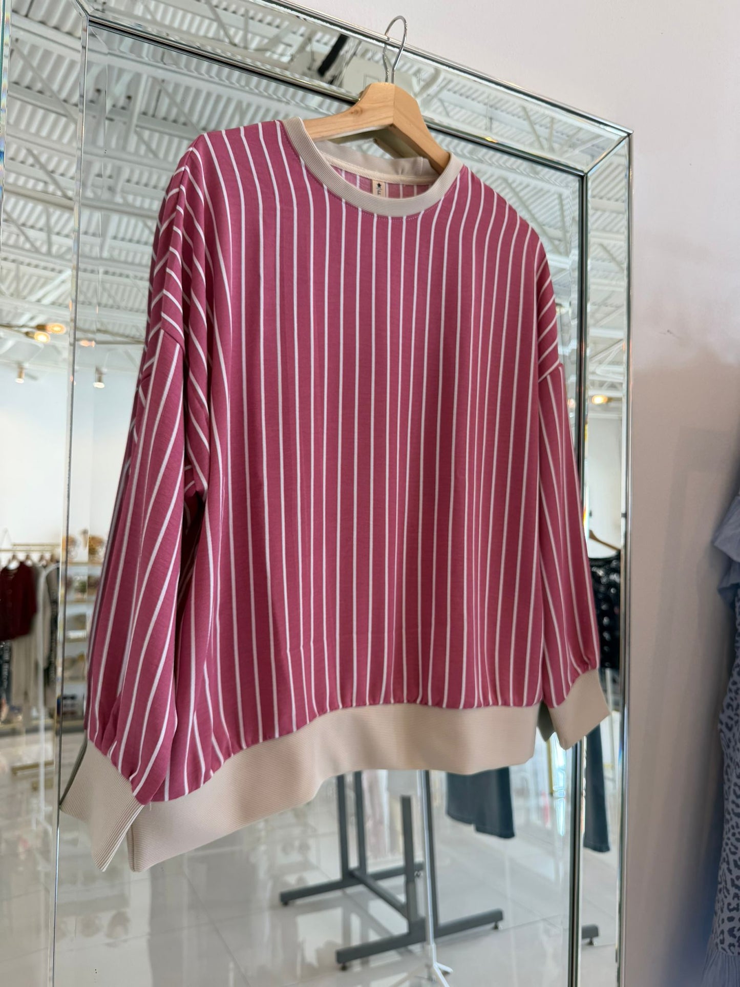 Coastal Collection Boxy Top Long Sleeve