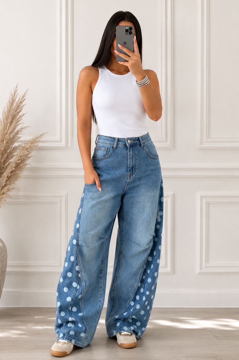 Barrel Dots Jeans