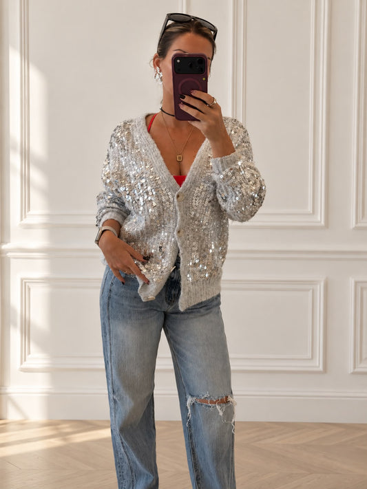 Sequin Sweater