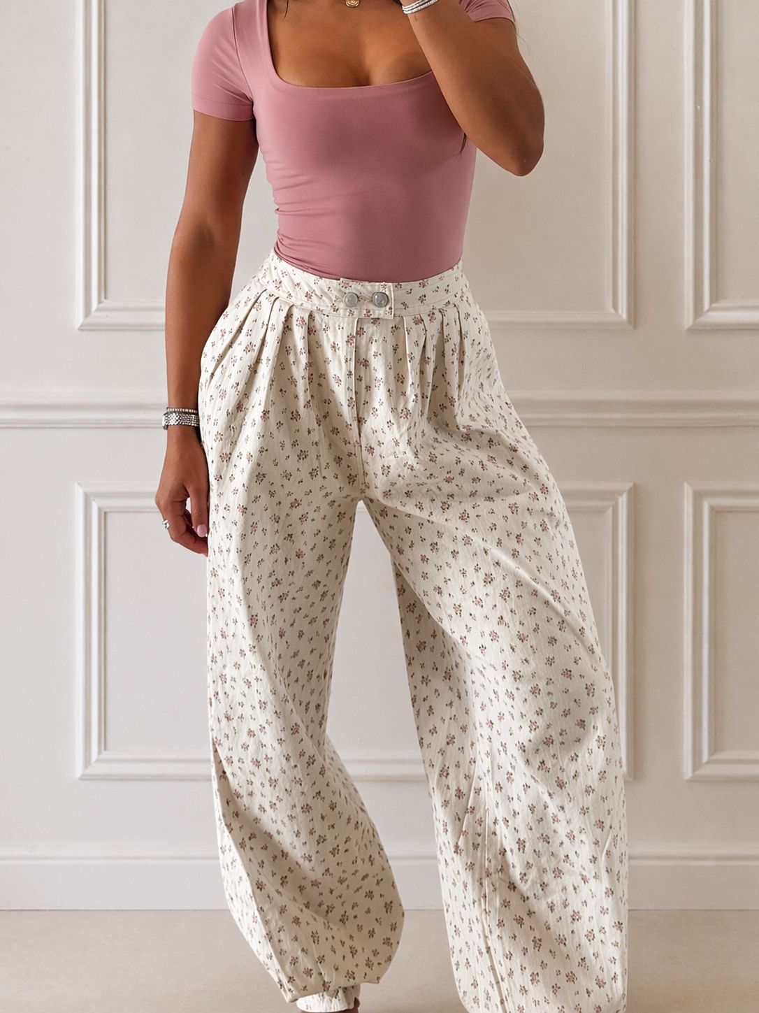 Spring Flowers Pant